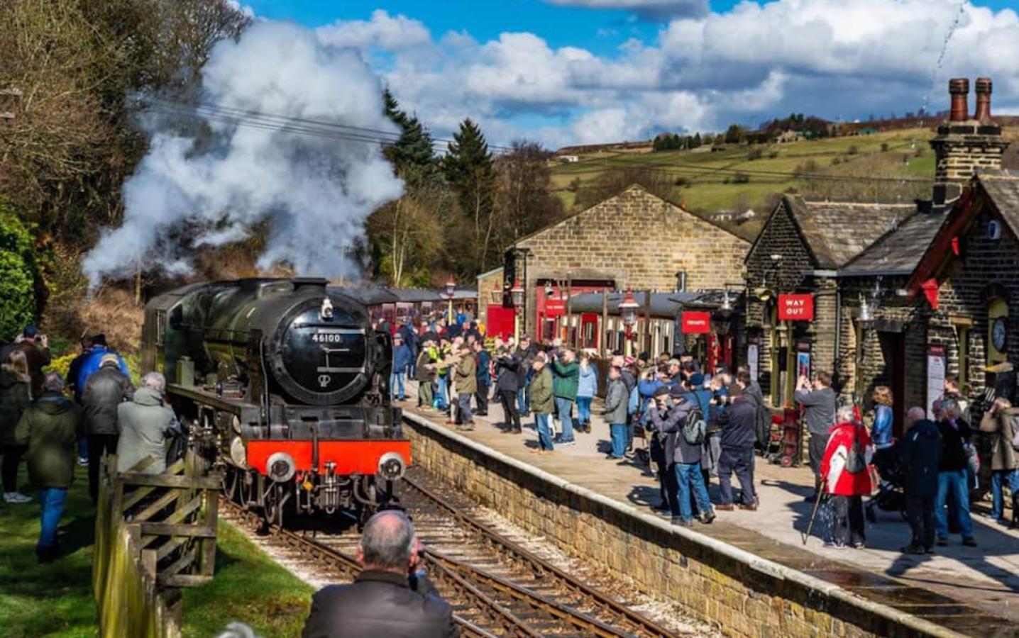 Prince St Cottage - Haworth - Sleeps 4 Eksteriør bilde